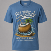 Paradise Beach Coconut Vintage Graphic T-Shirt
