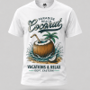 Paradise Beach Coconut Vintage Graphic T-Shirt