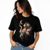 Moonlight Fairy Floral Graphic Unisex T-Shirt