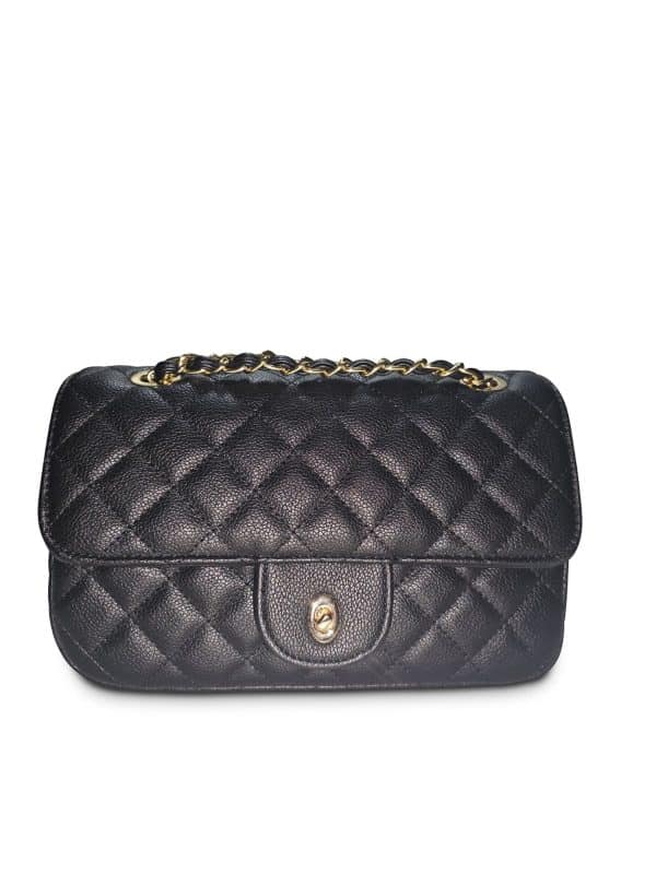 Women’s Black Leather Shoulder Bag