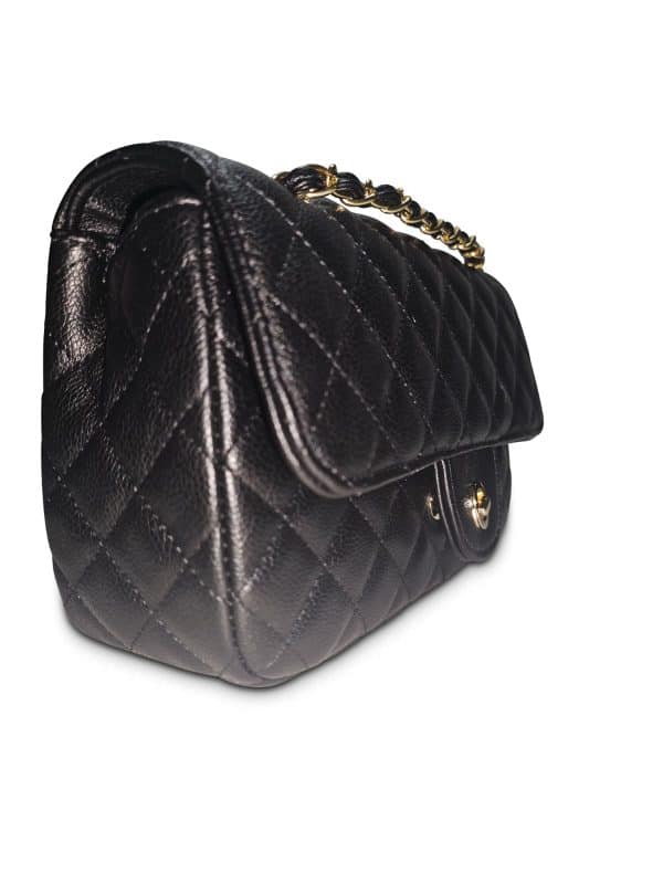 Women’s Black Leather Shoulder Bag