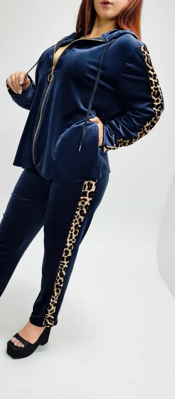 Luxe Panther Velour Tracksuit
