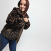 Urban Panther SoftFur Bomber – Premium Leopard Faux-Fur Winter Jacket for Women | Ultra-Soft, Warm & Lightweight Outerwear