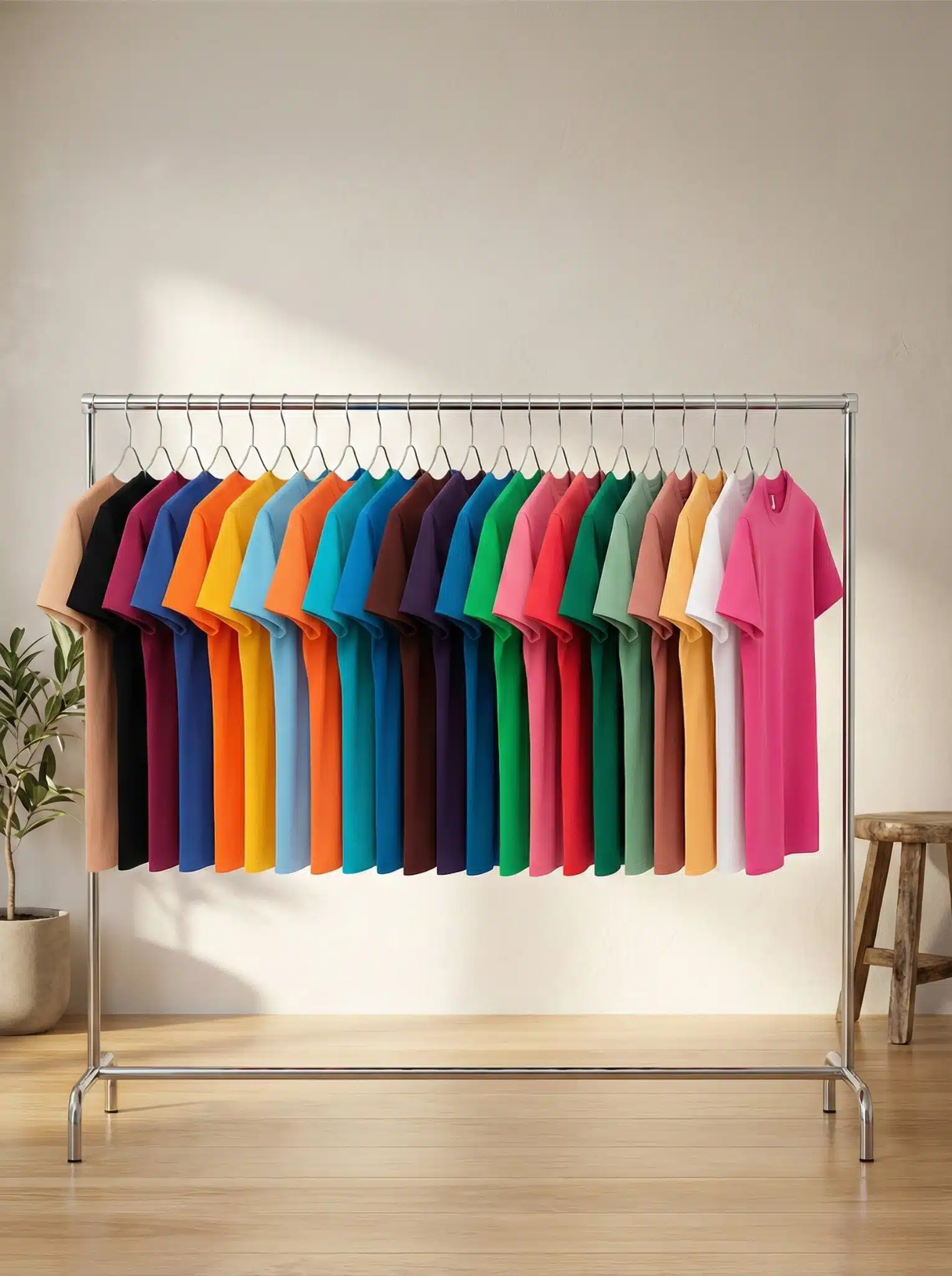 Unisex Solid Color T-shirt