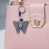Evil Eye Butterfly Keychain