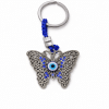 Evil Eye Butterfly Keychain