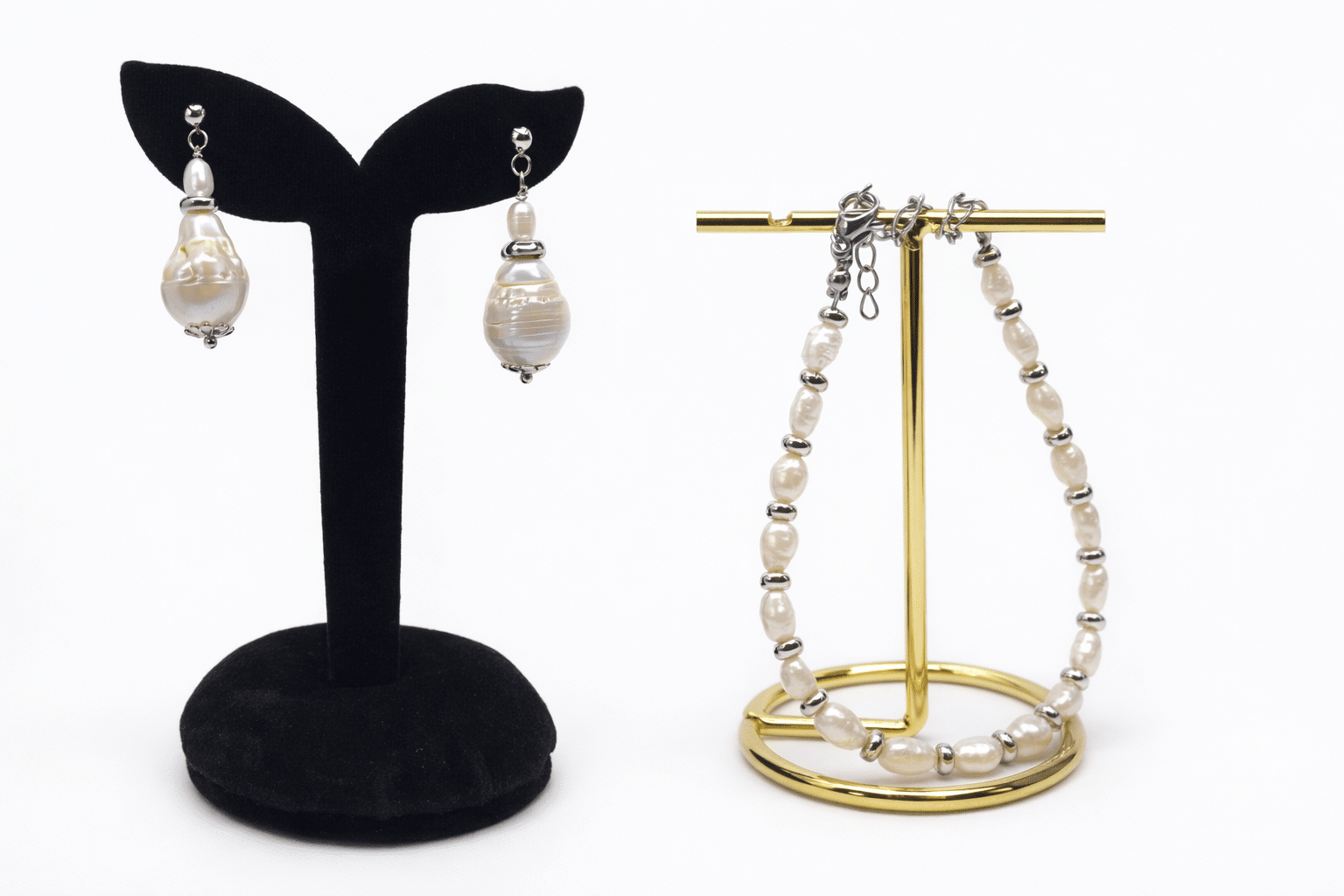 Natural Freshwater Pearl Jewelry Set