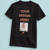 Custom Photo & Text Men's T-Shirt