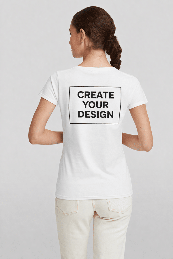 Womens Premium Solid T-Shirt Custom