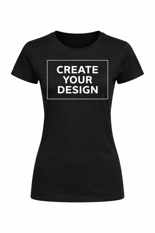 Womens Premium Solid T-Shirt Custom