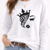 Queen Crown T-Shirt – Elegant Birthday Collection