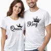 Royalty Matching Couple T-Shirt Set