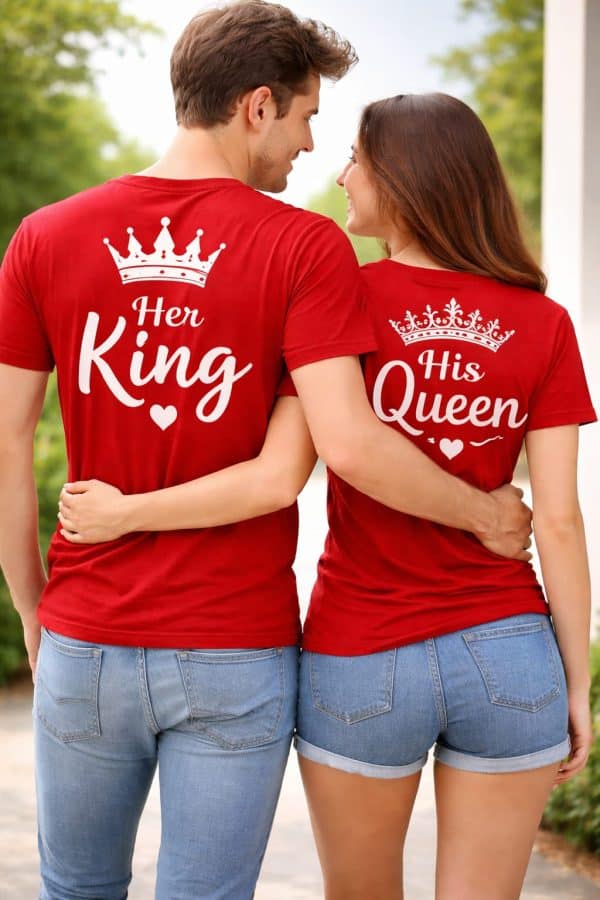 Couple Matching Love T-Shirt Set