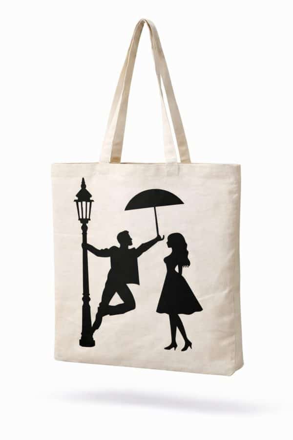 Romantic Street Tote Bag