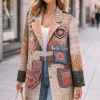 Eclectic Embroidered Leopard Blazer