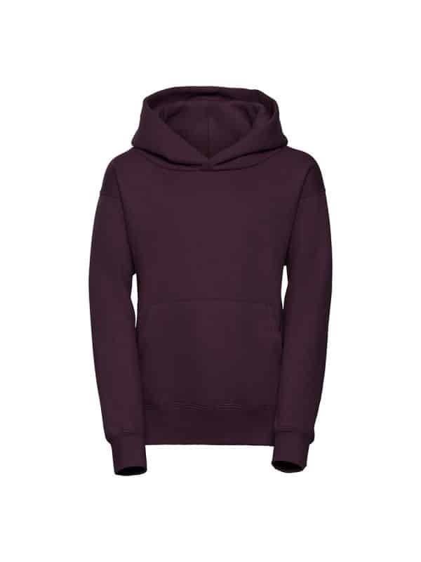 Kids Pullover Hoodie Burgundy