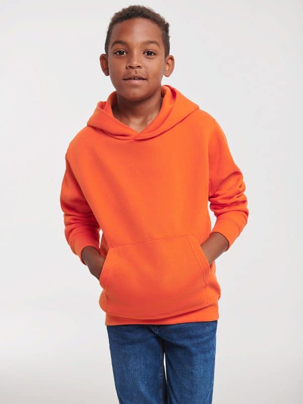Kids Pullover Hoodie Orange