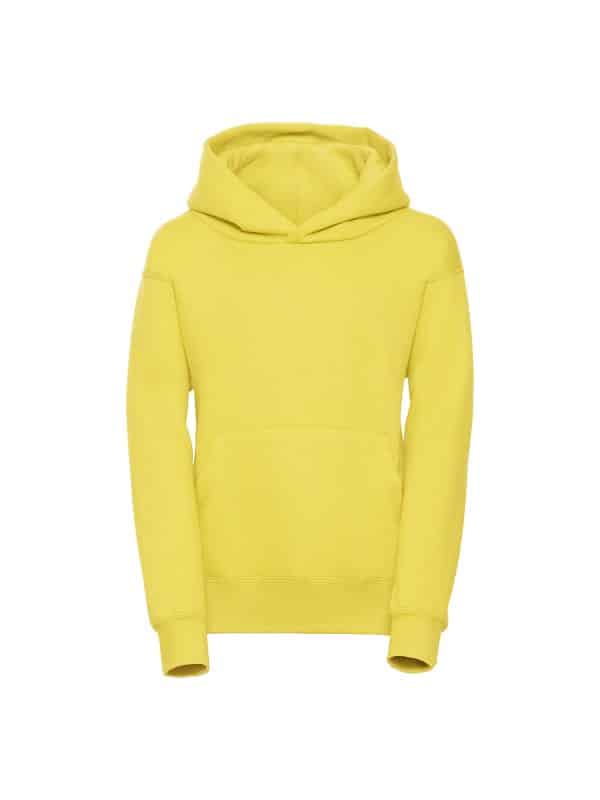 Kids Pullover Hoodie Yellow