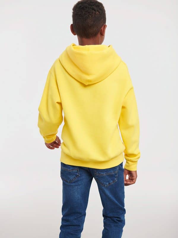 Kids Pullover Hoodie Yellow