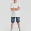 Kids Comfort Cotton Tee – White Edition