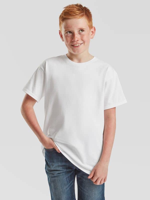 Kids Comfort Cotton Tee – White Edition