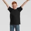 Kids Comfort Cotton Tee – Black Edition