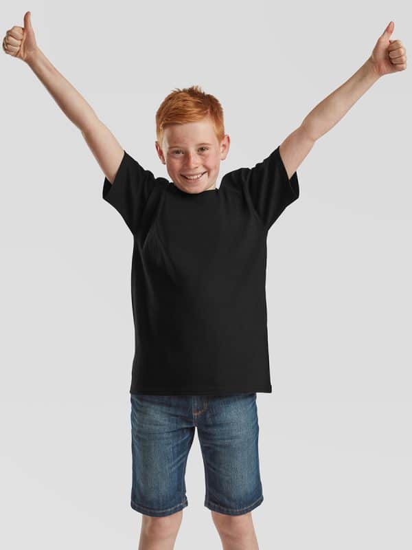 Kids Comfort Cotton Tee – Black Edition