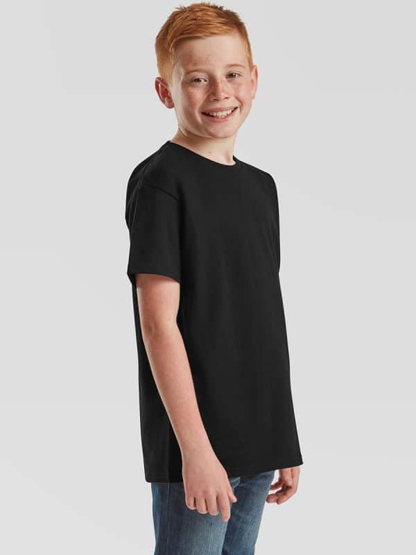 Kids Comfort Cotton Tee – Black Edition