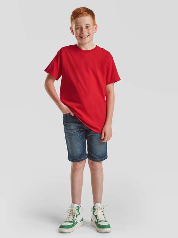 Kids Comfort Cotton Tee – Red Edition