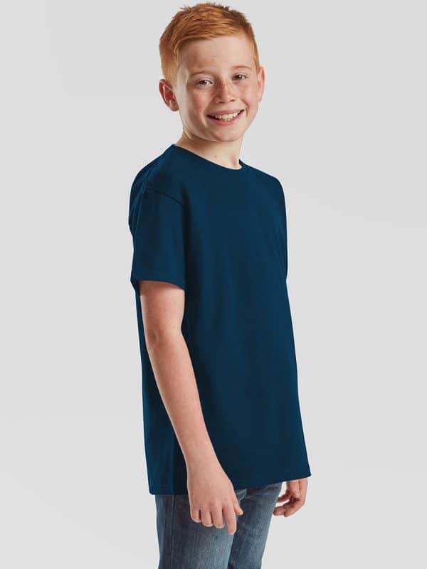Kids Comfort Cotton Tee – Navy Edition