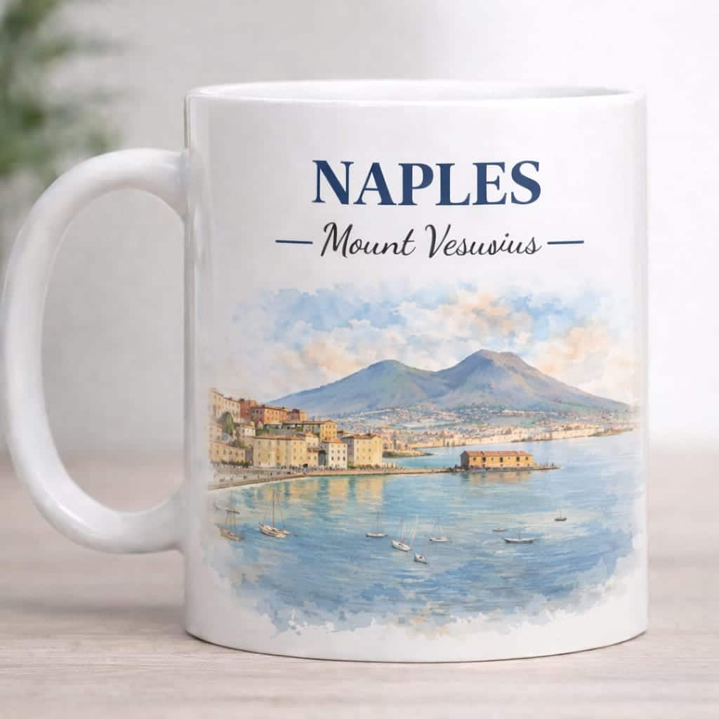 Naples Vesuvius Mug Naples