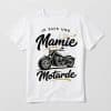 Mamie Motarde Premium T-Shirt – White Edition