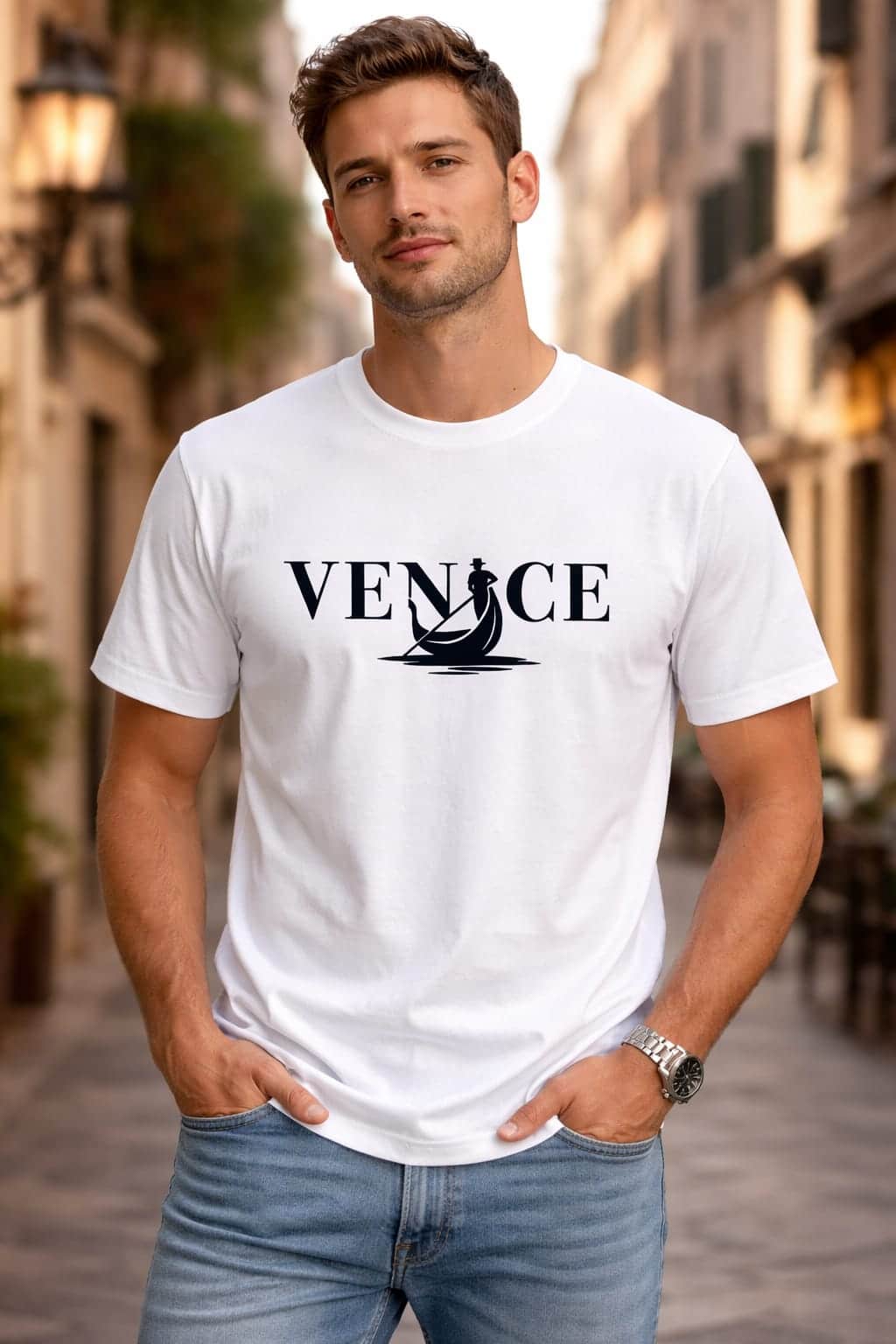 Venice Italy Cotton T-Shirt