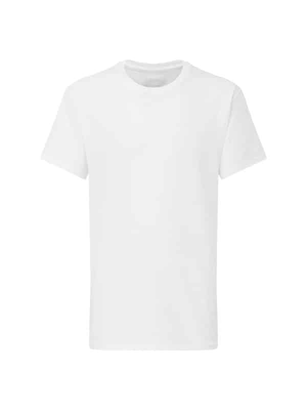 Kids Comfort Cotton Tee – White Edition
