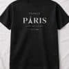 Paris Signature Tee – Black Edition