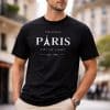 Paris Signature Tee – Black Edition
