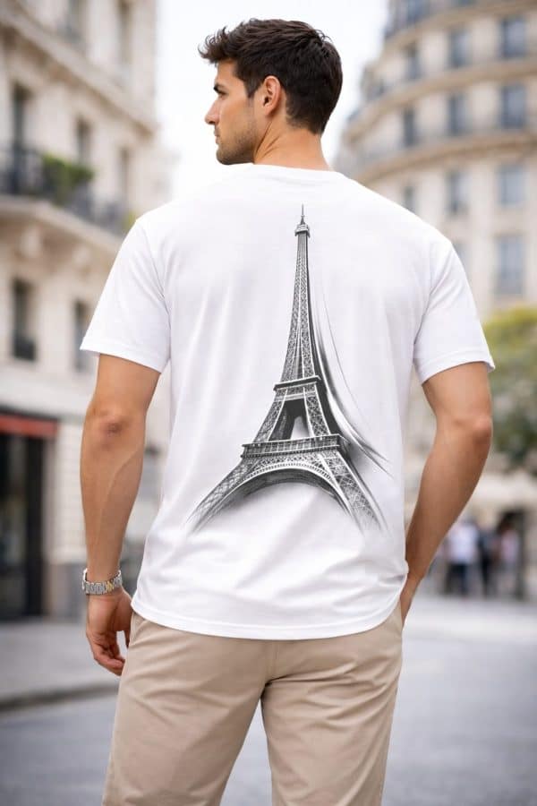 Paris Signature Tee – White Edition
