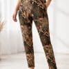 Italian Floral Waist Pants