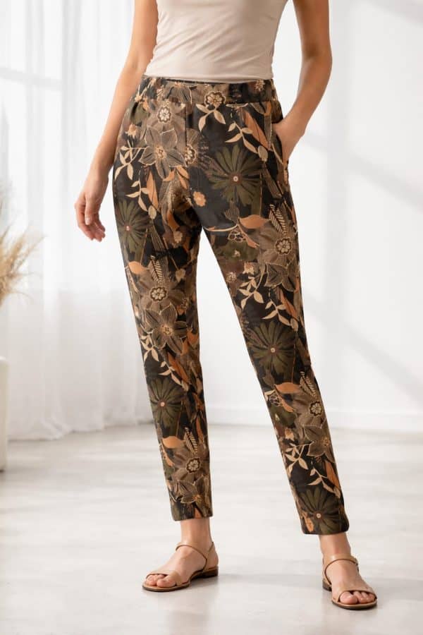 Italian Floral Waist Pants