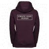 Kids Pullover Hoodie Burgundy