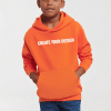 Kids Pullover Hoodie Orange