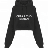 Lady Cropped Sweatshirt Black