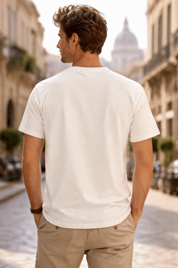 Milano Signature Tee – Classic White