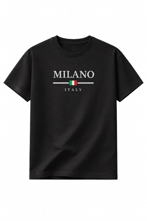 Milano Signature Tee – Black