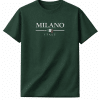 Milano Signature Tee – Deep Green