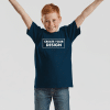 Kids Comfort Cotton Tee – Navy Edition