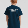 Kids Comfort Cotton Tee – Navy Edition
