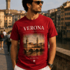 Verona Red Custom T-Shirt