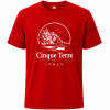 Red Cinque Terre Red Custom T-Shirt