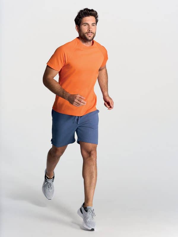 Custom Orange Sports T-Shirt